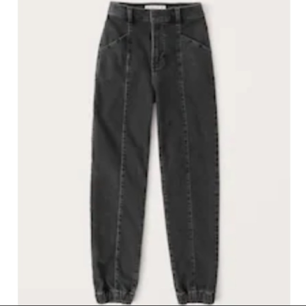 Abercrombie & Fitch ultra high rise jogger jeans